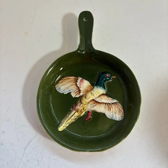 Vintage ceramic pheasant wall hangings - set‎ of two - Picture 3 of 11